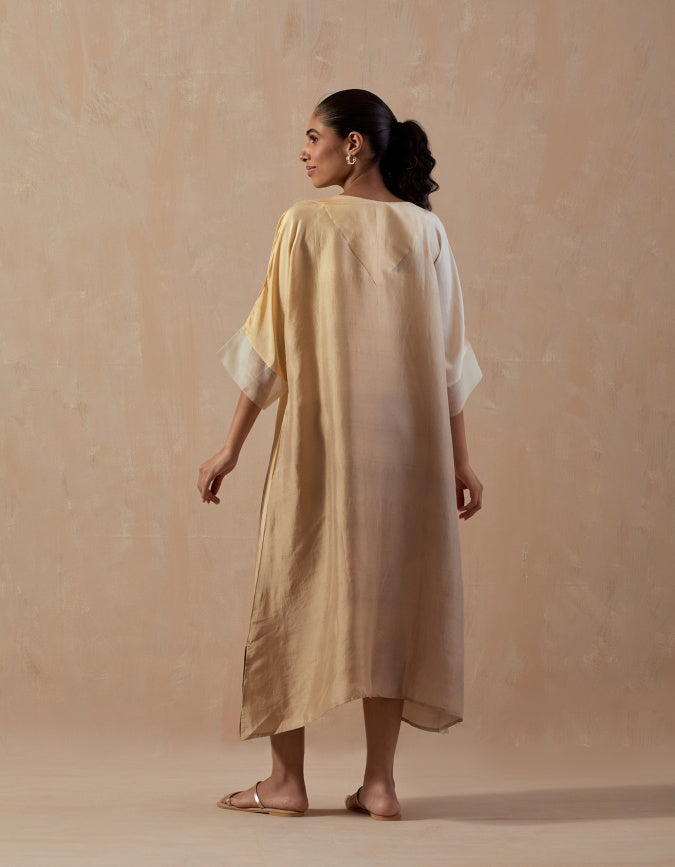 Ivory Ombre Kaftan