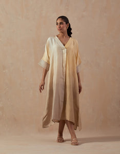 Ivory Ombre Kaftan